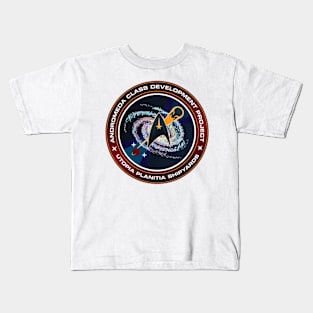 Andromeda Galaxy Voyage Kids T-Shirt